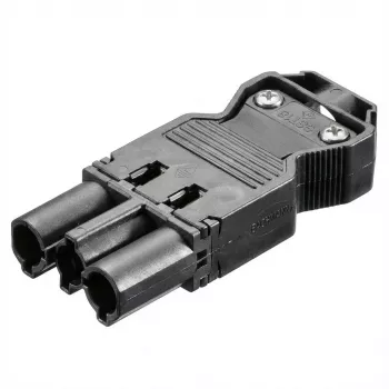 BACHMANN laitepistoke GST18/3 musta
