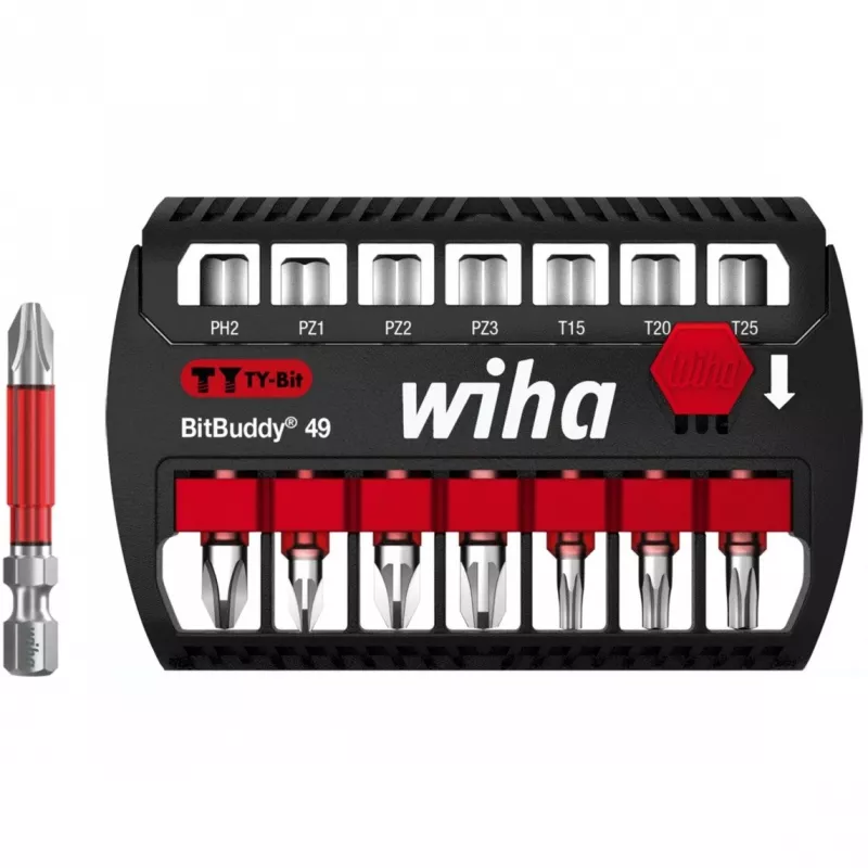 Teräsarja Wiha BitBuddy TY 49 mm