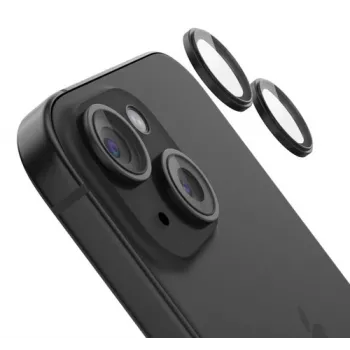 Kameran lasinen suojakalvo karkaistua lasia, Belkin OVA179HQBK, iPhone 15 ja iPhone 15 Plus -puhelimille – 2 kpl:n pakkaus