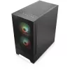PC-kotelosarja Silentware Flow 100 ARGB MESH — 2×140 mm edessä, 1×120 mm takana