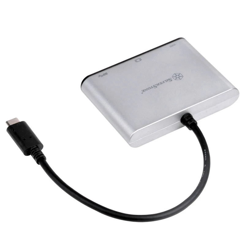 SilverStone SST-EP06C USB 3.1 Type-C – VGA / USB Type-C / USB Type-A sovitinkeskitin