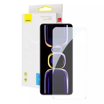 Karkaistu lasi -näytönsuojus Baseus Redmi K60 / K60 Pro -puhelimelle, 0,3 mm paksuus