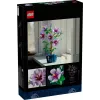 LEGO Botanical rakennussarja Hibiscus Flower 10372 – 660 osaa, näyttelymalli, 250×360×130 mm