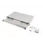 Patchpanel Lanberg FOP1-12SS-LDS harmaa ABS teräs 19