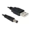 USB-virtakaapeli DeLOCK 82197 1 m USB-A uros/uros