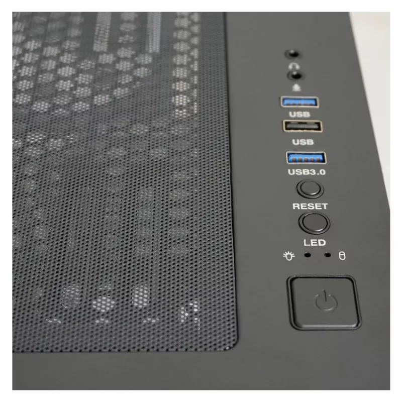 LC-Power Gaming 803B Midi Tower musta