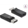 DELOCK USB Type-C -DisplayPort-adapteri 8K HDR- ja HDCP-tuella