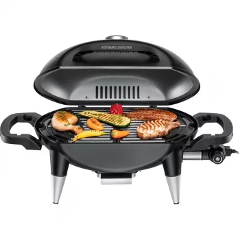 ROMMELSBACHER BBQ 4000, 2200 W, grilli, sähkö, 300 °C, pöytä, ruosteenpunainen