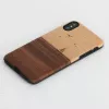 Älypuhelinkotelo man and wood iPhone X/XS:lle – malli mare, musta