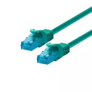 Ethernet-patchkaapeli LOGON Cat5e UTP 15 m, RJ-45 — vihreä