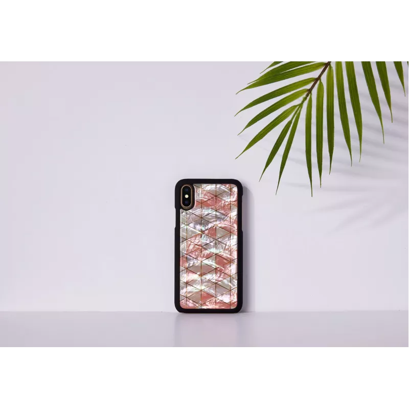 iKins suojakotelo iPhone XS / iPhone X, rautakuviollinen, musta