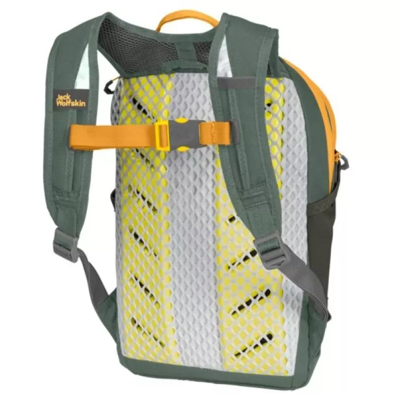 Jack Wolfskin Kids Moab Jam reppu – tummanvihreä, 12 l
