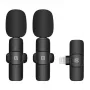 Puluz PU3150B Lavalier langaton mikrofoni Lightning Type.
