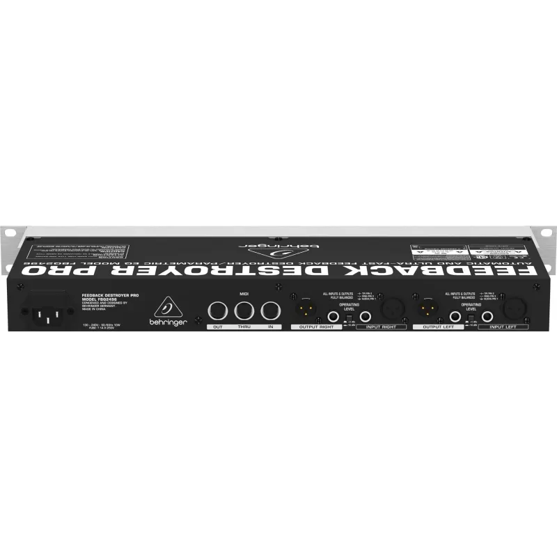 Behringer FBQ2496 taajuuskorjain