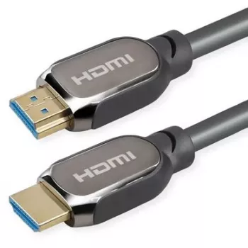ROTRONIC-SECOMP Roline - HDMI-kaapeli Ethernetillä - HDMI uros - HDMI uros - 2 m - kaksoiseristys - musta - ulkokäyttöön, 8K50/60Hz (7680 x 4320)