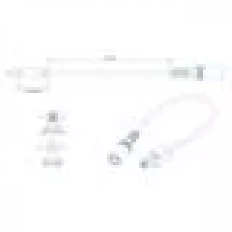Virtakaapeli TELTONIKA PR2PD01B, 0,1 m, 4-napainen, musta
