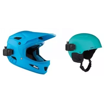 GoPro Curved + Flat Adhesive Mounts - kiinnitysjärjestelmä - liimakiinnitys - HD HERO, HERO+ LCD, HERO3, HERO4 Session, HERO6 Black, HERO7 Black, Silver, White