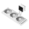 Gamemax CPU-nestekühler | GLACIER 360 LCD WH | Intel, AMD
