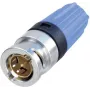Neutrik BNC-pistoke, suora 75 NBNC75BLP9 1 kpl (NBNC75BLP9)