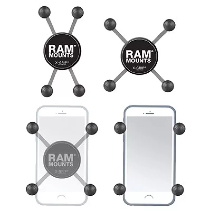 RAM Mounts X-Grip yleispuhelinteline pallolla