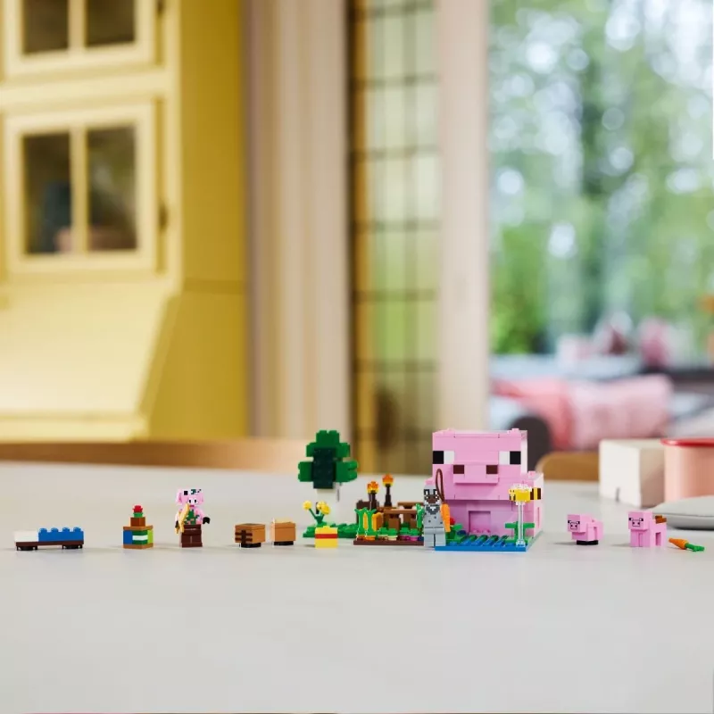 LEGO MINECRAFT 21268 pikkupossun talo