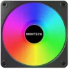 Montech GF120R V2 ARGB tietokonekotelon tuuletinmoduuli 12 cm musta 3 kpl