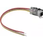 LED-nauhan virtaliitin EUROLITE 50530066, 3-napainen, 10 mm LED-nauhalle