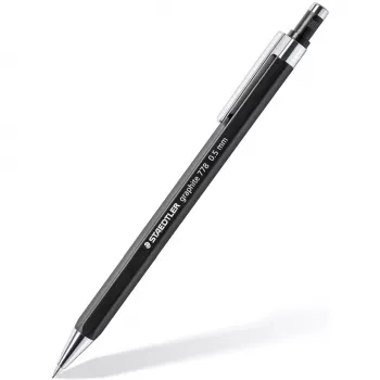 Mekaaninen lyijytäytekynä Staedtler 778 05-9, 0,5 mm, kuusikulmainen varsi, musta, musta lyijy