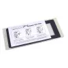 DEMCiflex DF0526 pölysuodatin 2x40 mm, neliö, musta/valkoinen