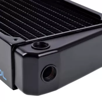 Alphacool NexXxoS XT45 - jäähdytyslohko - messinki - kupari - teräs - musta - 1/4 - 1,5 bar - 12 cm (14234)
