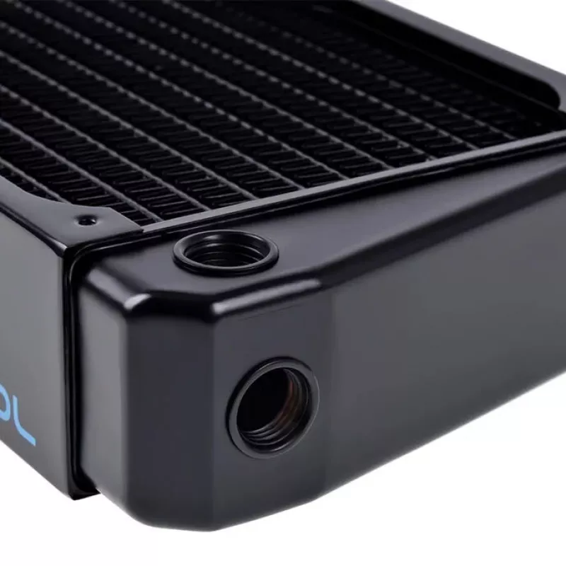 Alphacool NexXxoS XT45 - jäähdytyslohko - messinki - kupari - teräs - musta - 1/4 - 1,5 bar - 12 cm (14234)