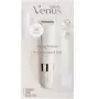 Intiimileikkuri BRAUN Gillette Venus Gentle Intimate Trimmer, valkoinen — paristokäyttöinen henkilökohtainen parranajokone herkille alueille