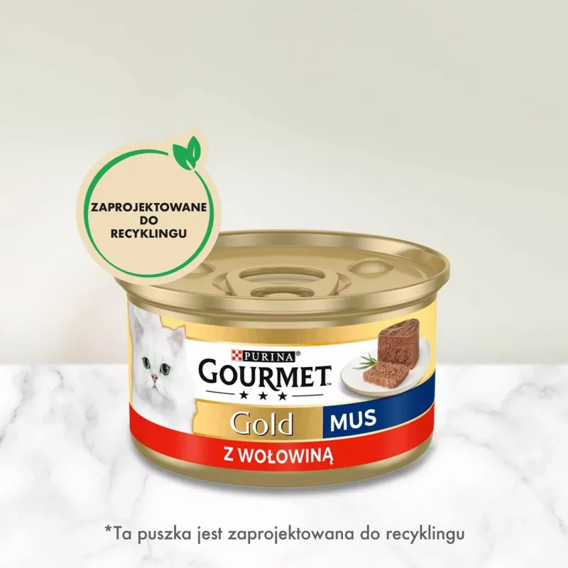 GOURMET Gold nauta – märkäruoka kissoille – 85 g