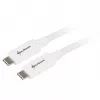 USB-kaapeli Sharkoon USB 3.2 Gen 1 0,5 m valkoinen