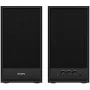 Multimedia-kaiuttimet SVEN SPS-702 (stereo, 40W, 40Hz-22Hz, musta nahka)