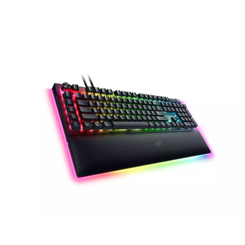 RAZER BlackWidow V4 Pro näppäimistö Green Switch - US-asettelu