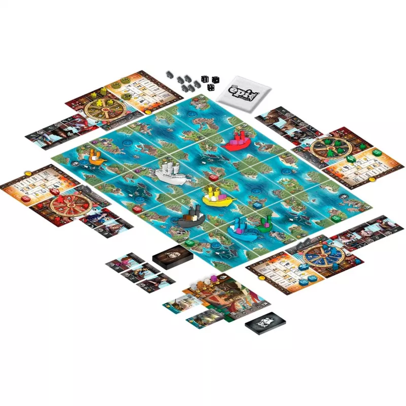 Tiny Epic Pirates -perhepeli
