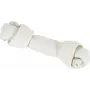 Hampaiden pureskeluluu ZOLUX Knotted White Bone 140 g — kova naudan pureskelutuote keskikokoisille roduille (250 mm)