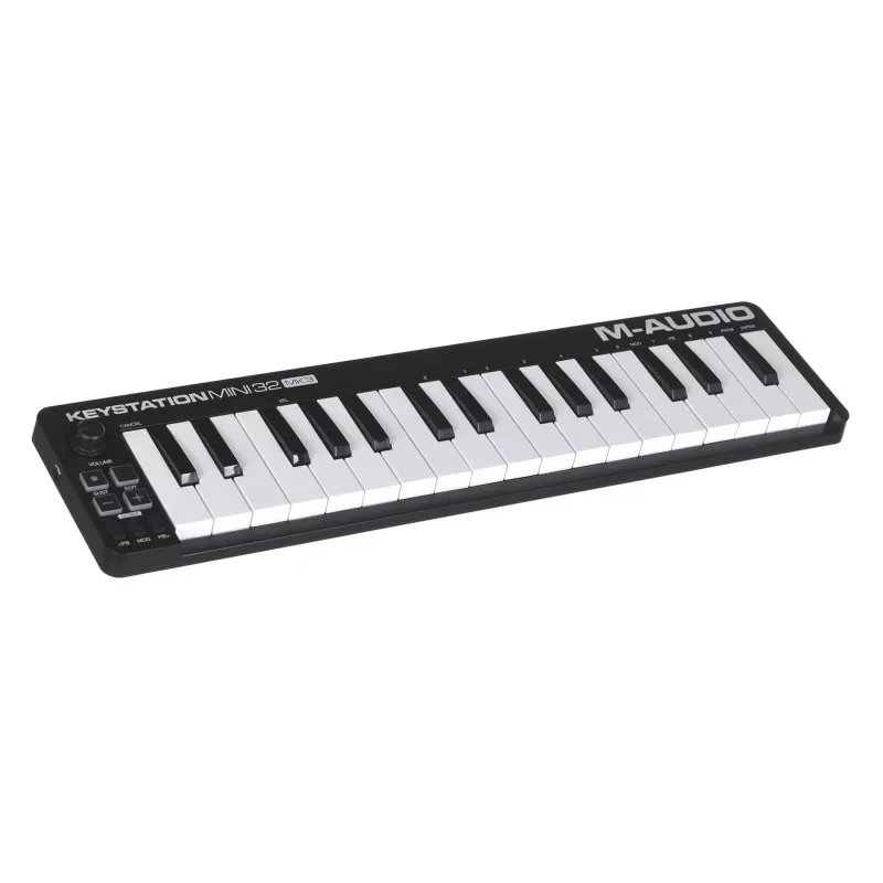 M-AUDIO Keystation Mini 32 MK3 MIDI-kosketinsoitin 32 kosketinta USB musta, valkoinen
