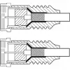 Wentronic Goobay SAT-liitäntäkaapeli, valkoinen, 1,5 m - F-uros F-uros (11721)