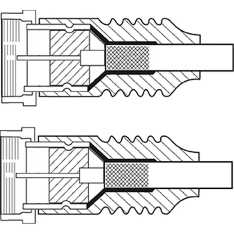 Wentronic Goobay SAT-liitäntäkaapeli, valkoinen, 1,5 m - F-uros F-uros (11721)