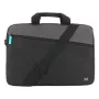 Mobilis The One Essential – kannettavan tietokoneen laukku – Top-Load-sleeve – 40,6 cm – 14–16 – musta ja harmaa (003083)