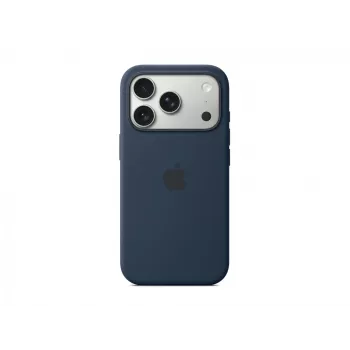 Silikonikuori Apple iPhone 17 Pro MagSafe Midnight kuori tummansininen
