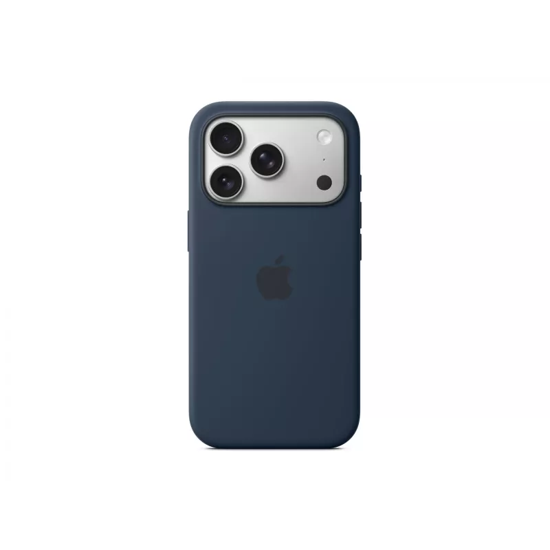 Silikonikuori Apple iPhone 17 Pro MagSafe Midnight kuori tummansininen