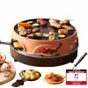 Emerio PO-113255.4 raclette-grilli 1500 W musta, ruskea