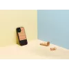 Man and Wood -suojakotelo iPhone 12 mini Herringbone nero musta
