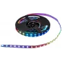 LED-pikselinauha EUROLITE 50530210 2,5 m RGB 5 V – osoitettava LED-nauha, 2,5 m pituus, 5 V syöttö, RGB
