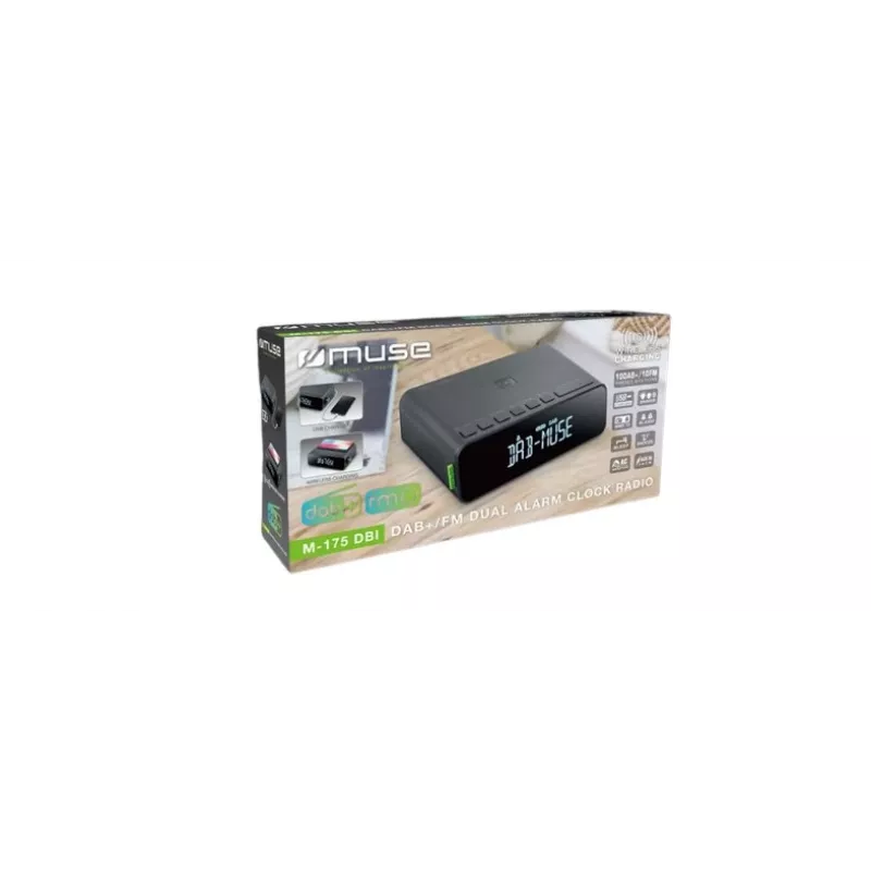 Muse M-175DBI radio kannettava musta