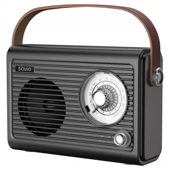 Kannettava radio Savio RS-01 analoginen musta