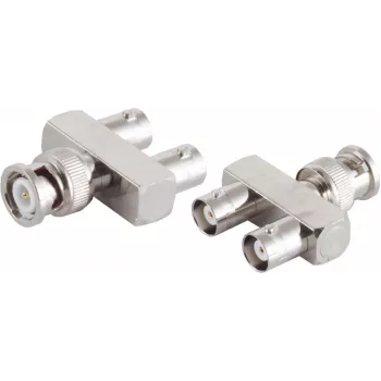Sovitin ShiverPeaks 98820-2 kuva/audio Y-kaapeli 1 BNC-liitin 2 BNC-liittimeen